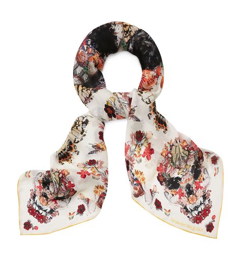 alexander mcqueen butterfly scarf.